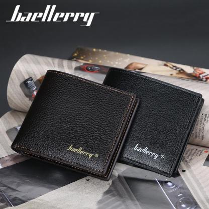 Men's Multi-Card Slot Soft Leather Wallet mySite