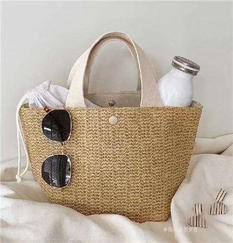 IG Seaside Summer Beach Vacation Wild Woven Retro Handbag mySite