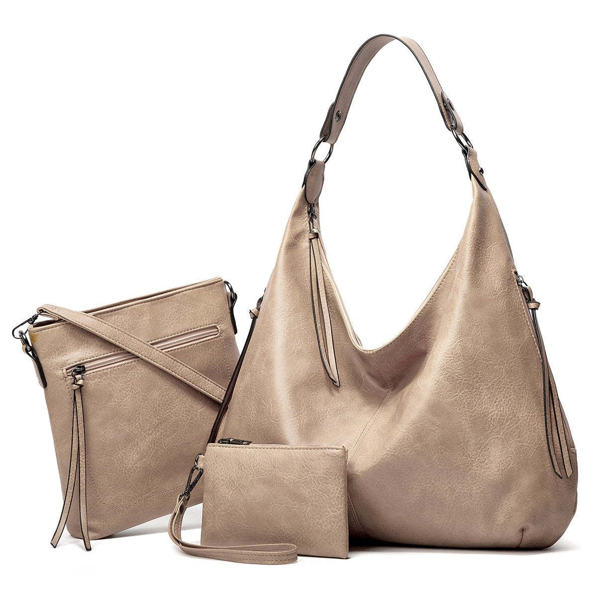2021 New Women's Three-in-one Leather Bag mySite